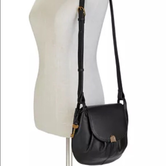 NWT Fossil Gigi Leather Flap Crossbody - Picture 3 of 7